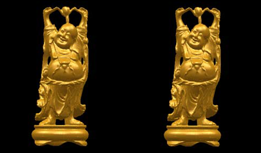 Hierarchical Image-based and Polygon-based Rendering for Large-Scale Visualizations