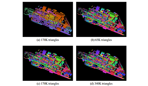 Efficiently Computing and Updating Triangle Strips for Real-Time Rendering