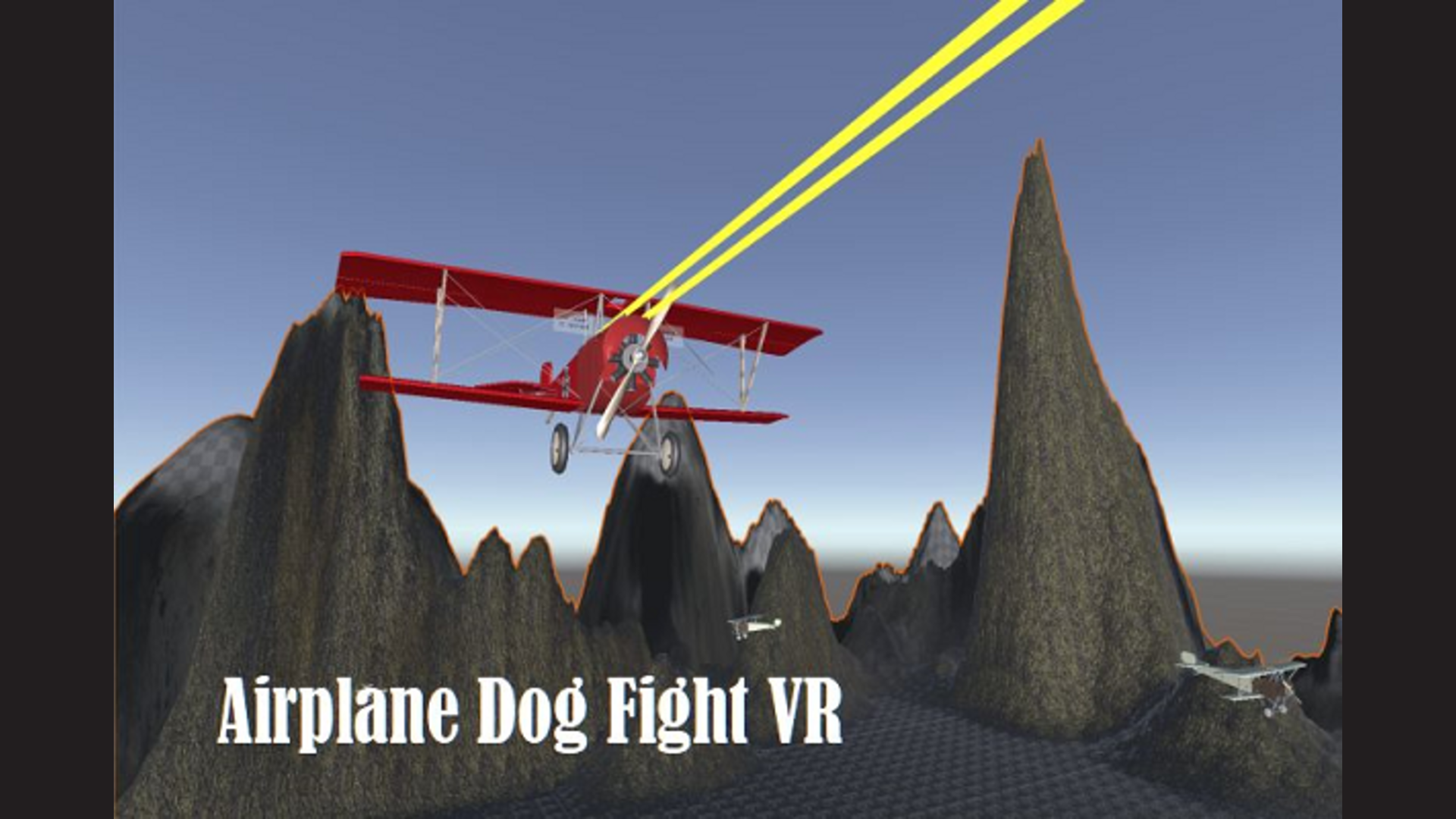 Thumbnail picture for Airplane Dogfight VR project