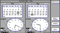 Touchscreen interface to control devices in a home (1988)