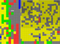 Shaded rectangles