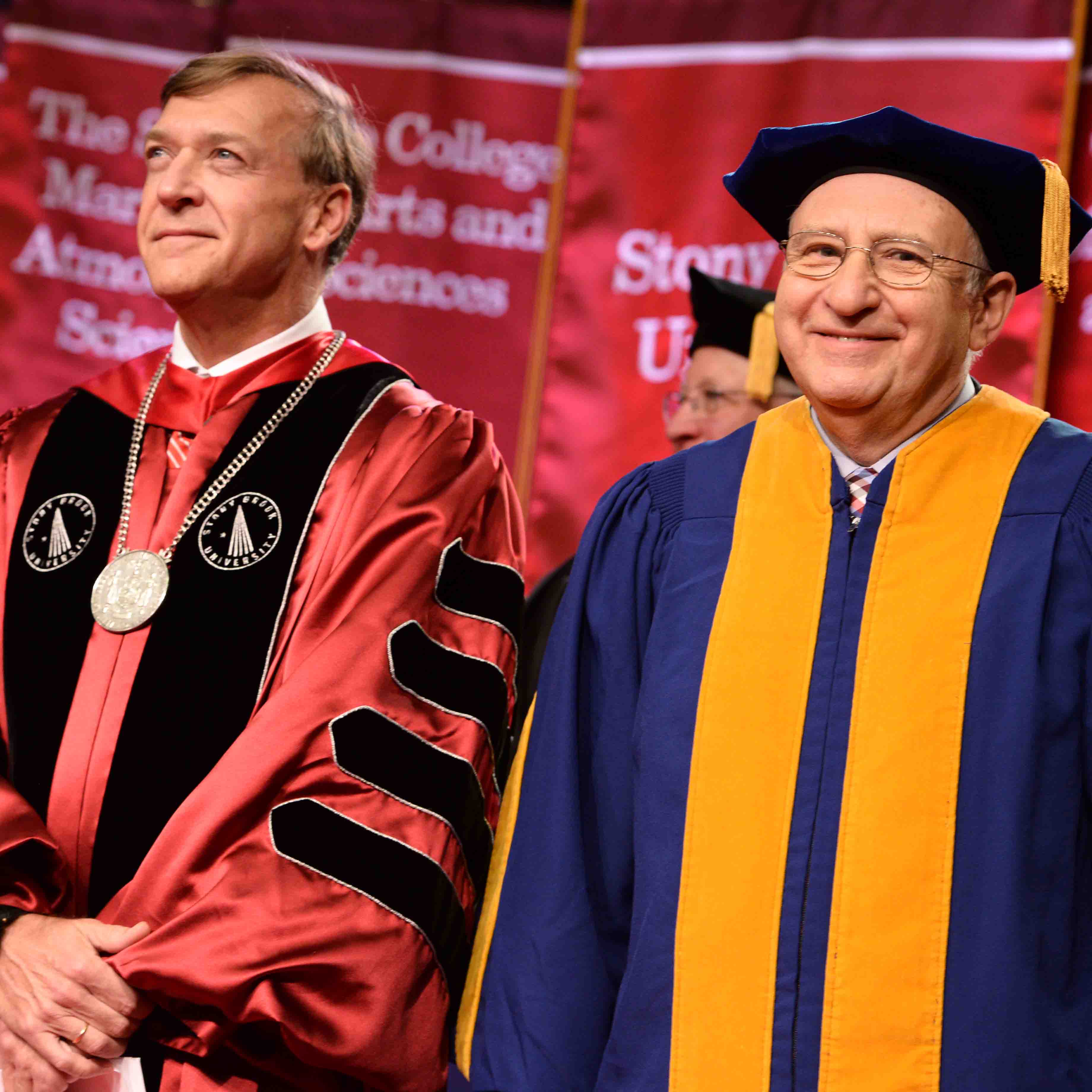 Ben Shneiderman receives Honorary Doctorate from SUNY-Stony Brook and gives Commencement Address, May 21, 2015