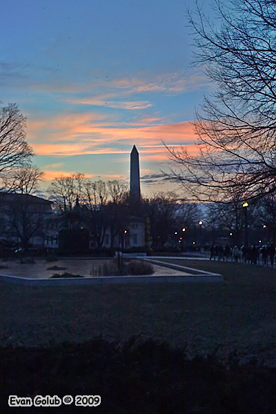 Approaching the Mall