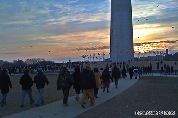 Approaching the Washington Monument