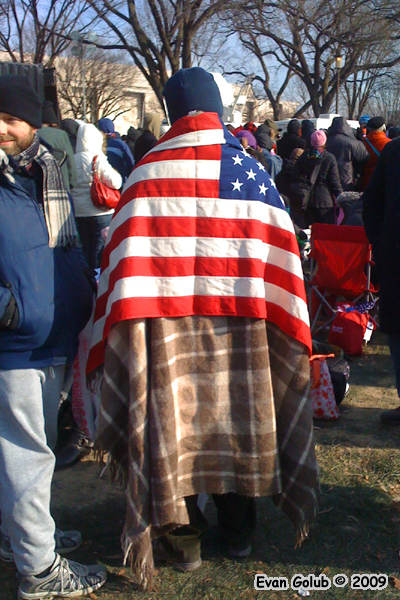 Man with Flag