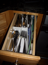 Original drawer, with 'Custom Drawer Organizers'