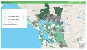 Visualizing accessibility with choropleth maps