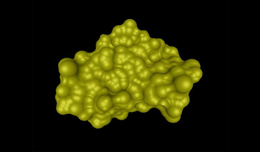 Fast Analytical Computation of Richards's Smooth Molecular Surface