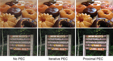 Correcting the Proximity Effect in Nanophotonic Phased Arrays