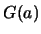 $G(a) $