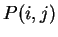 $ P(i, j)$