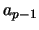 $a_{p-1}$