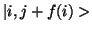 $ \vert i,j+f(i)>$