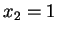 $ x_2 = 1$
