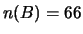 $ n(B) = 66$