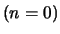 $ (n=0)$
