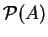 ${\cal{P}}(A)$