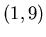 $(1,9)$