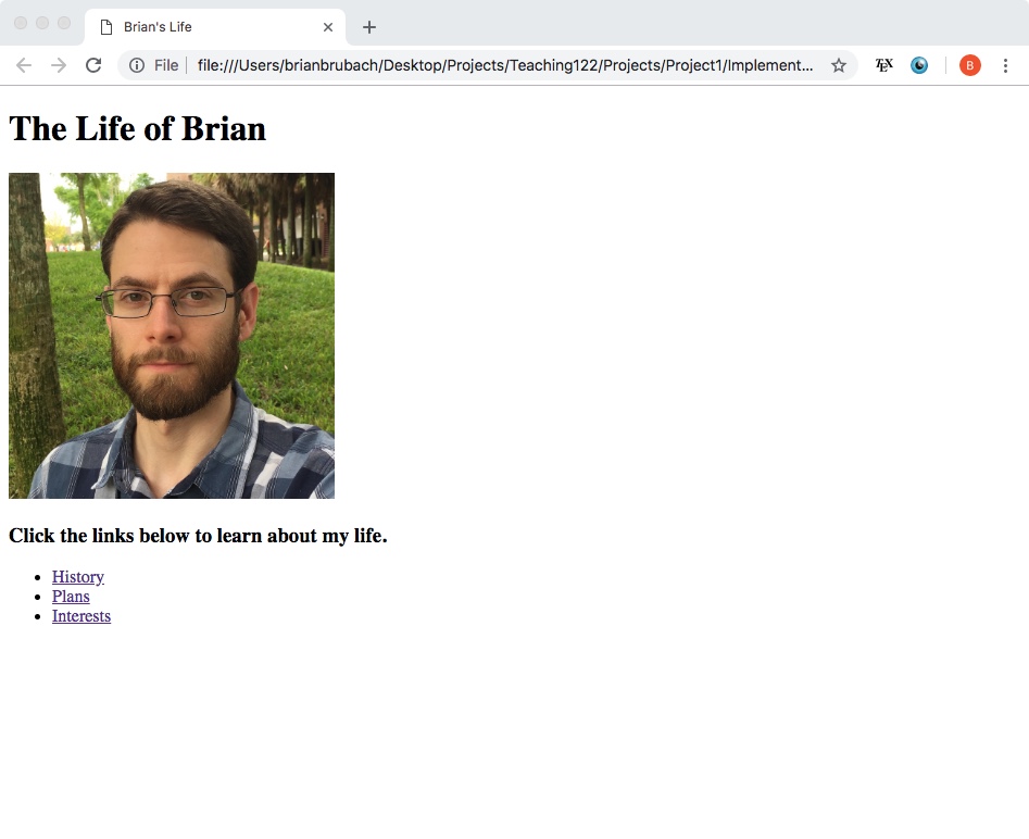 Page 1 screenshot