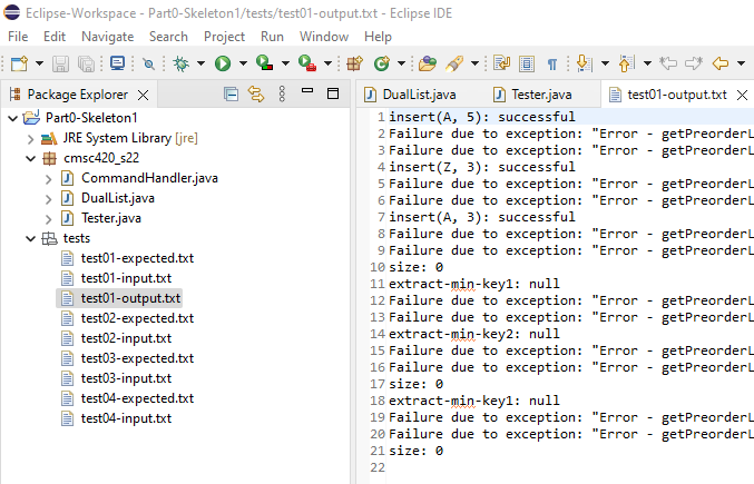 Eclipse package explorer