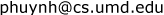 email address