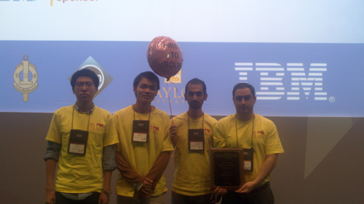 Descriptive Image for CS Team Wins Award at ACM ICPC Finals