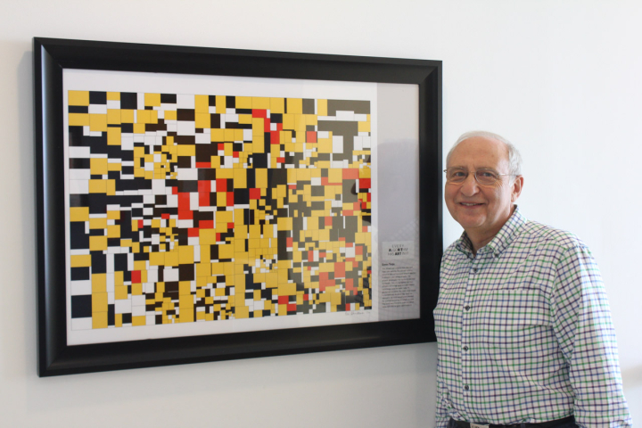 Descriptive image for Treemap art project featured at the Keck Center