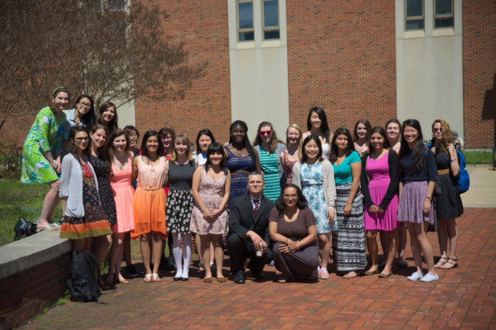 Descriptive image for Walking Around CSIC in Dresses