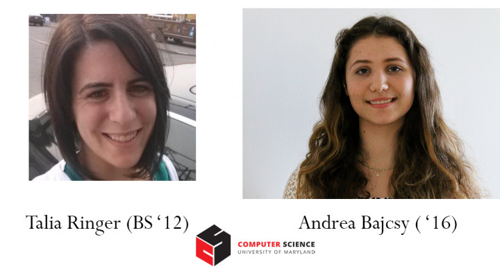 Descriptive image for  Alumna Talia Ringer and Senior Andrea Bajcsy awarded NSF Graduate Fellowships