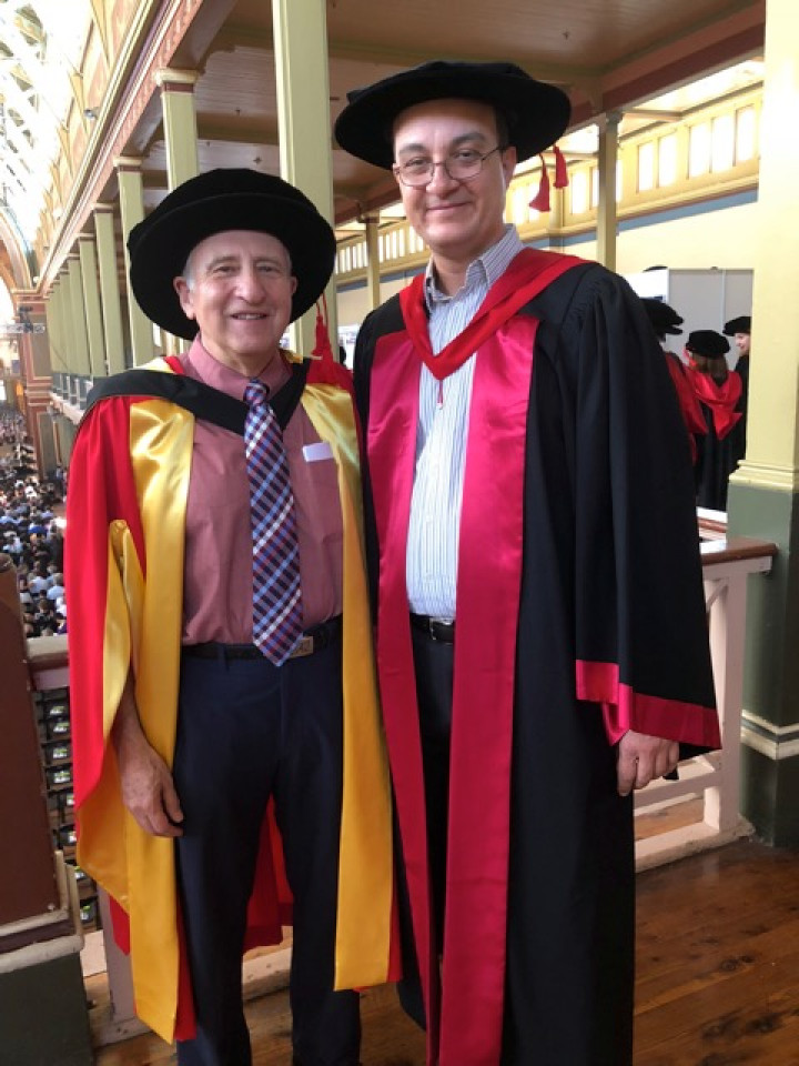 Descriptive image for Ben Shneiderman Awarded Honorary Doctorate from the University of Melbourne