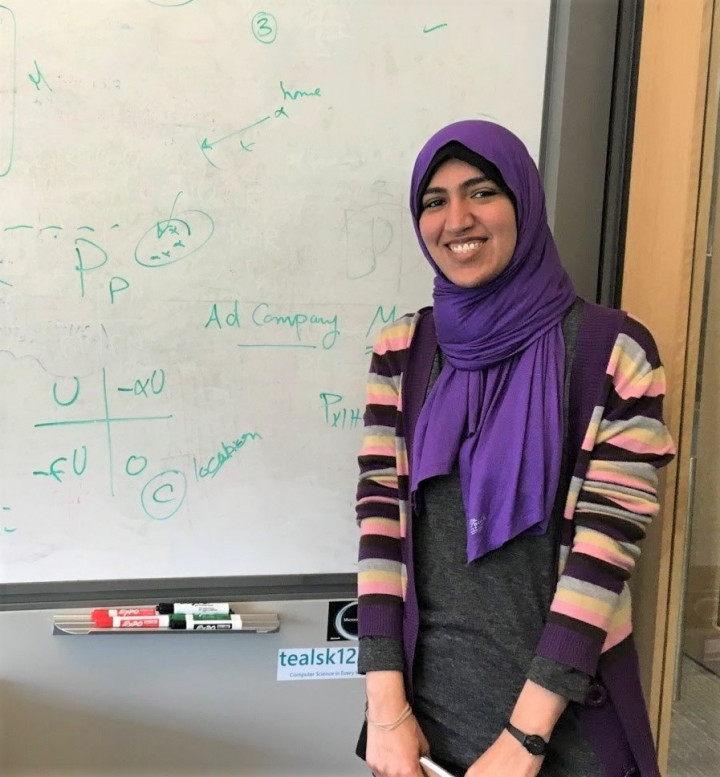 Descriptive image for PhD student Heba Aly selected to participate in "Rising Stars in EECS 2019". 