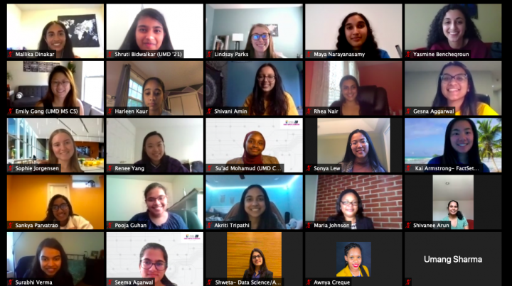 Descriptive image for Terps Attend Virtual Tapia Conference and Grace Hopper Celebration