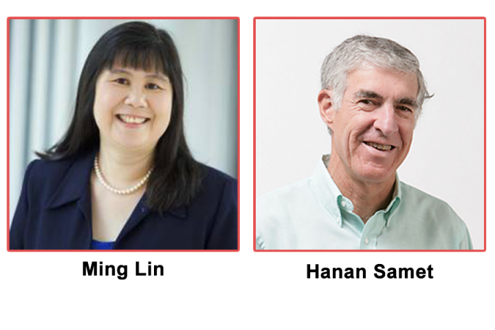 Descriptive image for Ming Lin and Hanan Samet Receive the Distinguished Career in Computer Science Award by the Washington Academy of Sciences