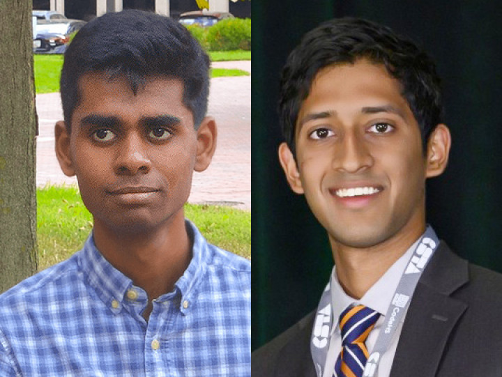 photo of Left to Right- Naveen Raman, Naveen Durvasula