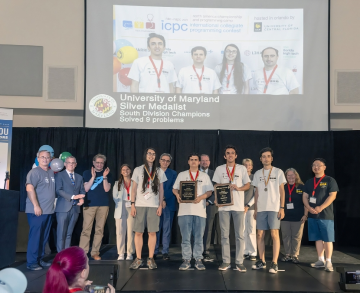 Descriptive image for UMD Computer Science Students Earn Silver Medal at International Collegiate Programming Contest 
