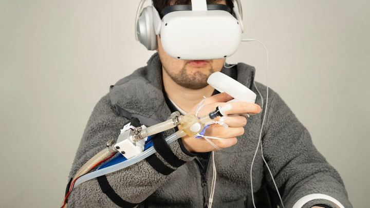 Descriptive image for Haptic Hardware Offers Waterfall of Immersive Experience