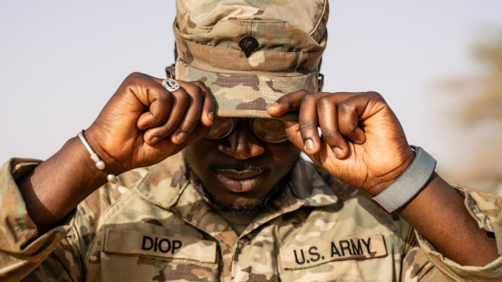 Descriptive image for Senior Computer Science Major Djibril Diop Returns to Senegal for African Lion 2024
