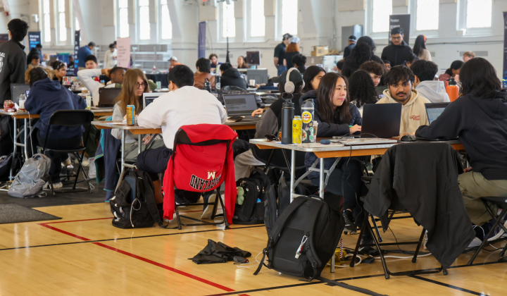 Descriptive image for Students Tackle Real-World Problems at Bitcamp’s 11th Hackathon