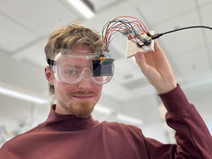 Descriptive image for CS Ph.D. Student Logan Stevens Awarded NSF Graduate Research Fellowship