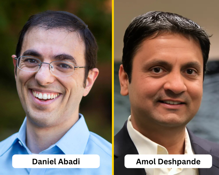 Descriptive image for Daniel Abadi and Amol Deshpande Honored with Test of Time Awards at CIDR 2025