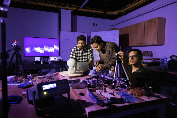 Descriptive image for New AI Tool Fights Back Against Speech Eavesdropping