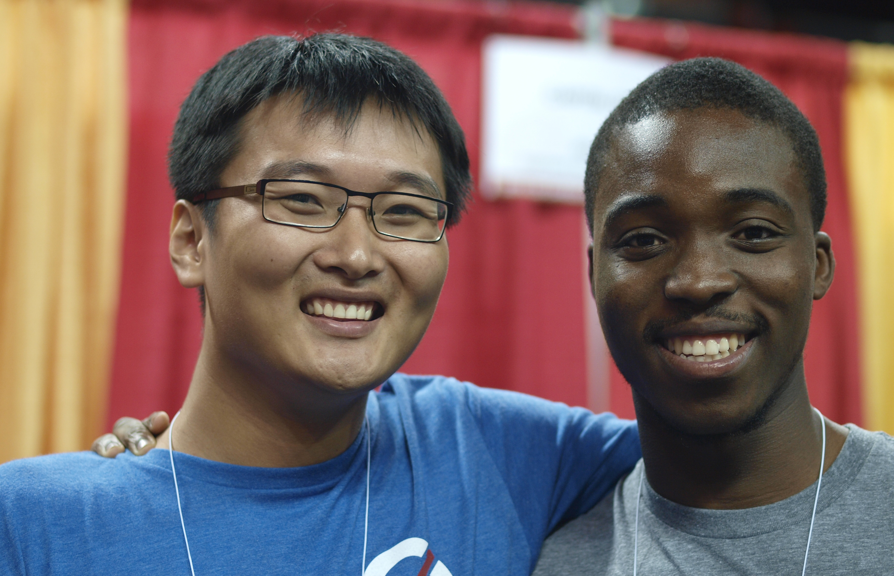 Cary Zhou CS '14 and Bori Oludemi CS '14 for Capital One