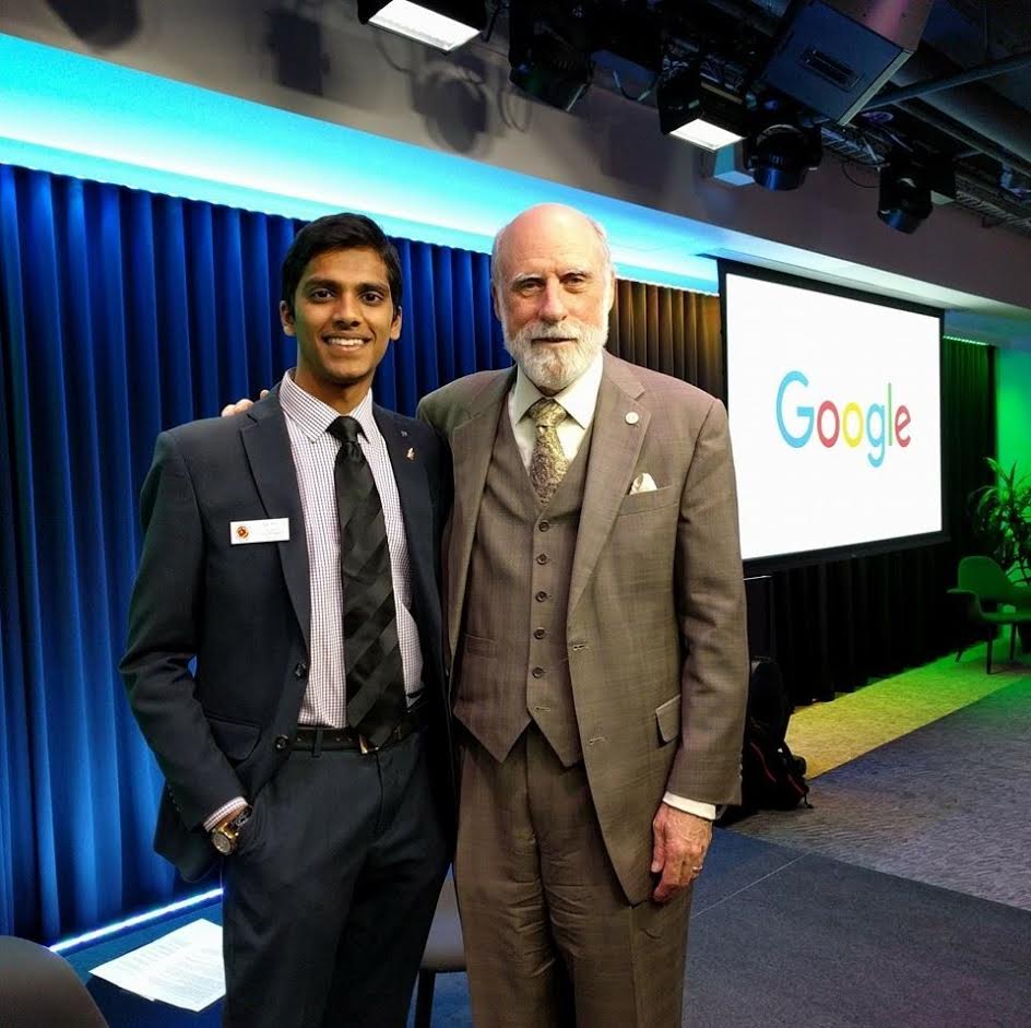  Wali Rifai and Dr. Vint Cerf