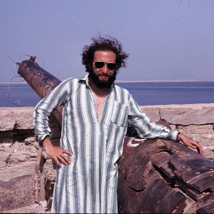 Ben in Sinai Desert at Sharm elSheikh, May 1973