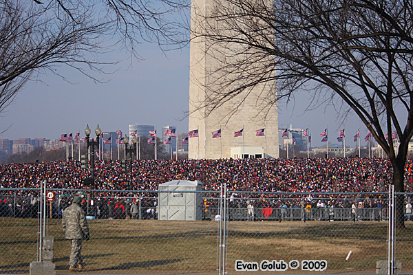 Washington Monument Crowd