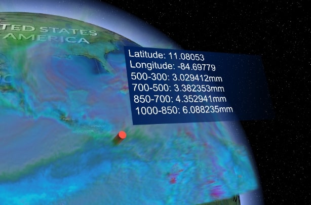 MeteoVis: Visualizing Meteorological Events in Virtual Reality