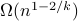 Omega(n^{1-2/k})